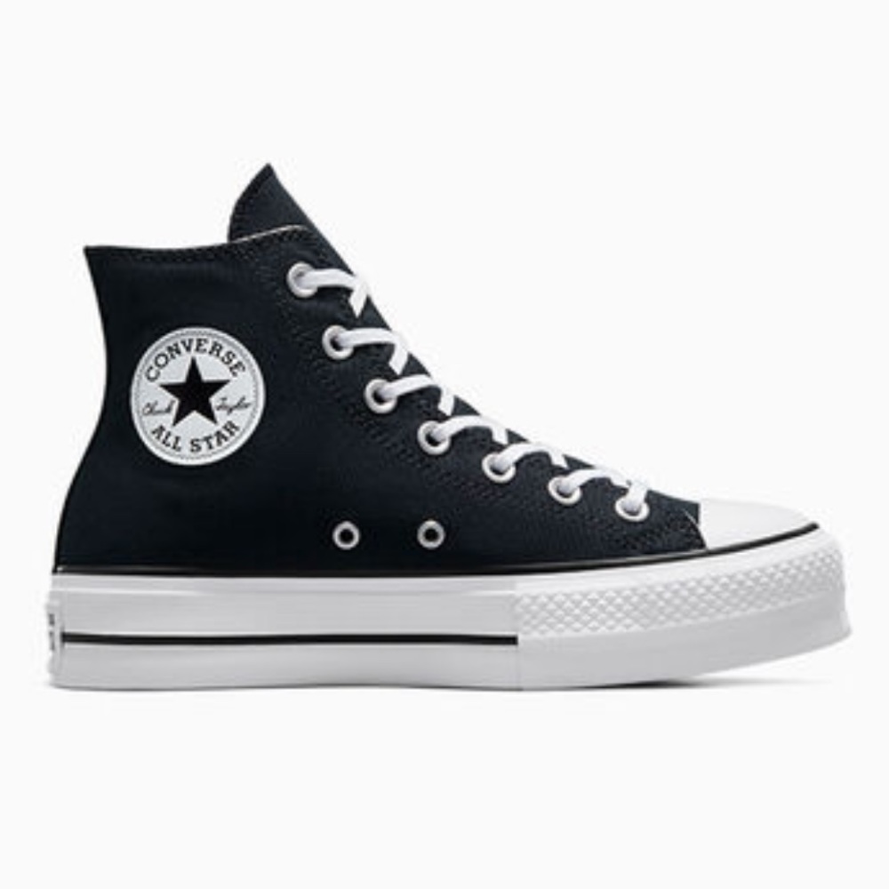 Black Platform Converse